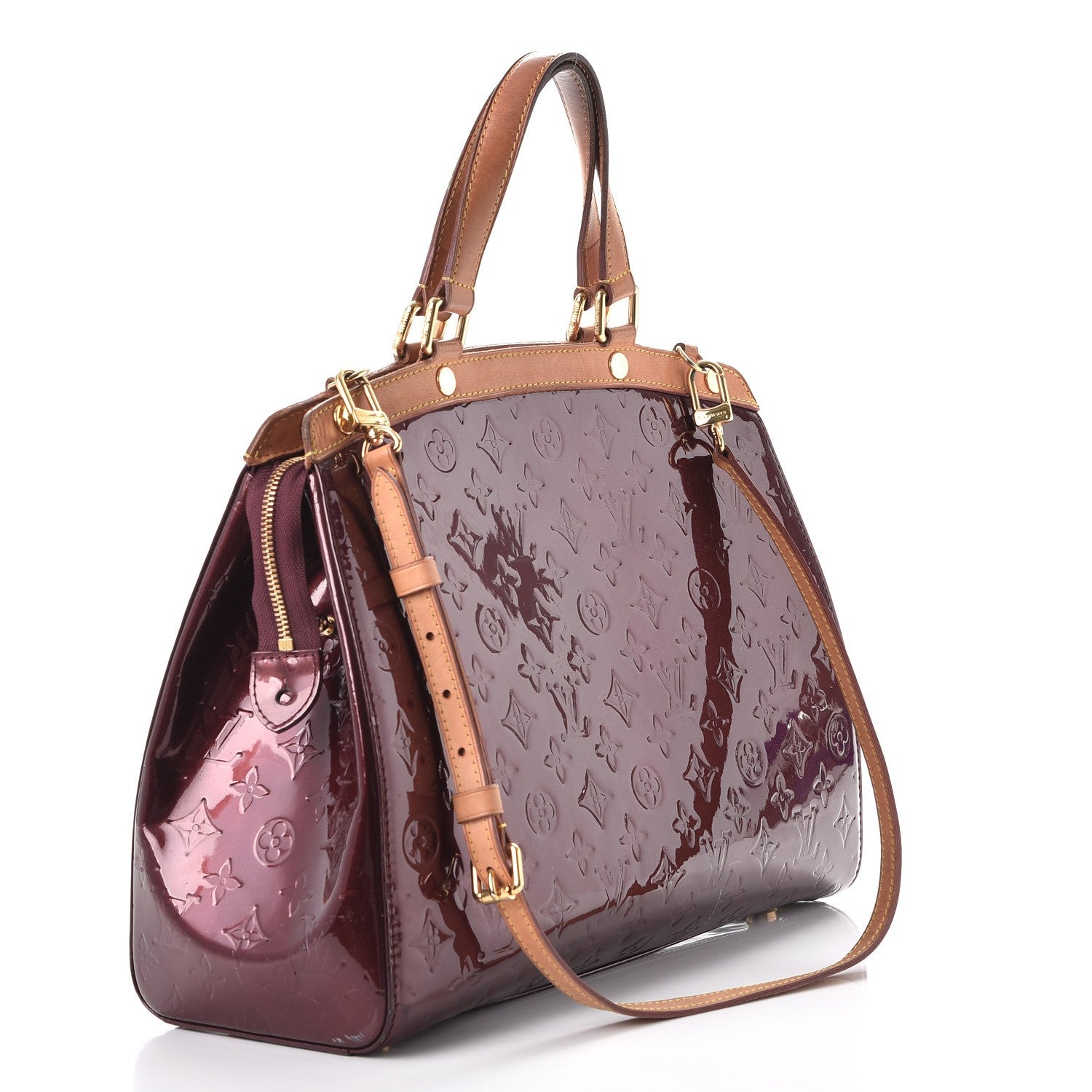 Louis Vuitton Vernis Brea GM Rouge Fauviste 3 of 14