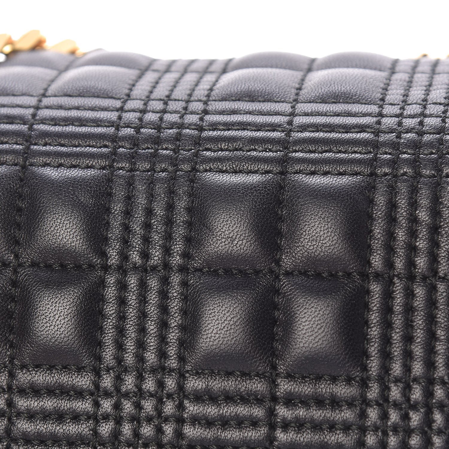 Burberry Lambskin Quilted Lola Bag Black 12 of 13