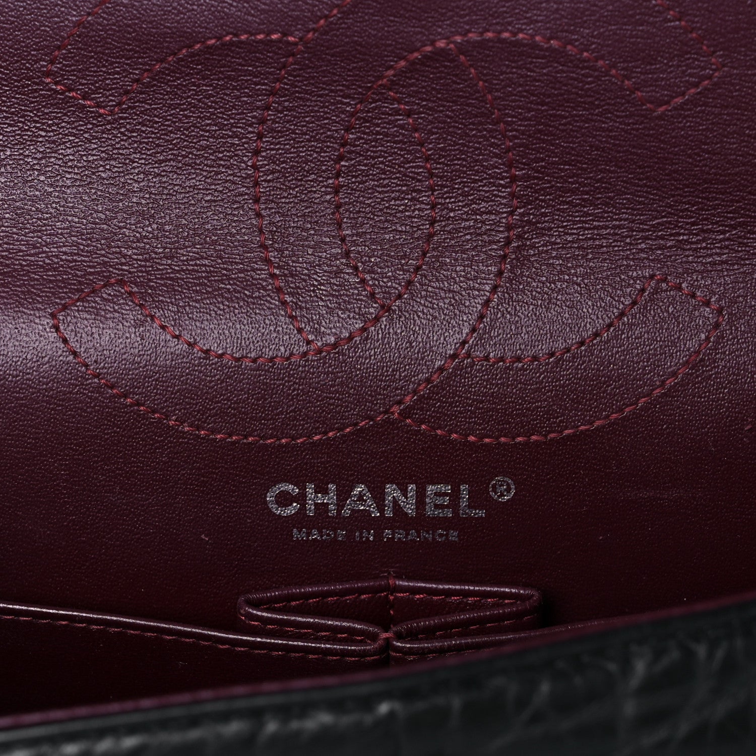 Chanel Aged Calfskin Quilted 2.55 Reissue 226 Flap Black 6 of 13