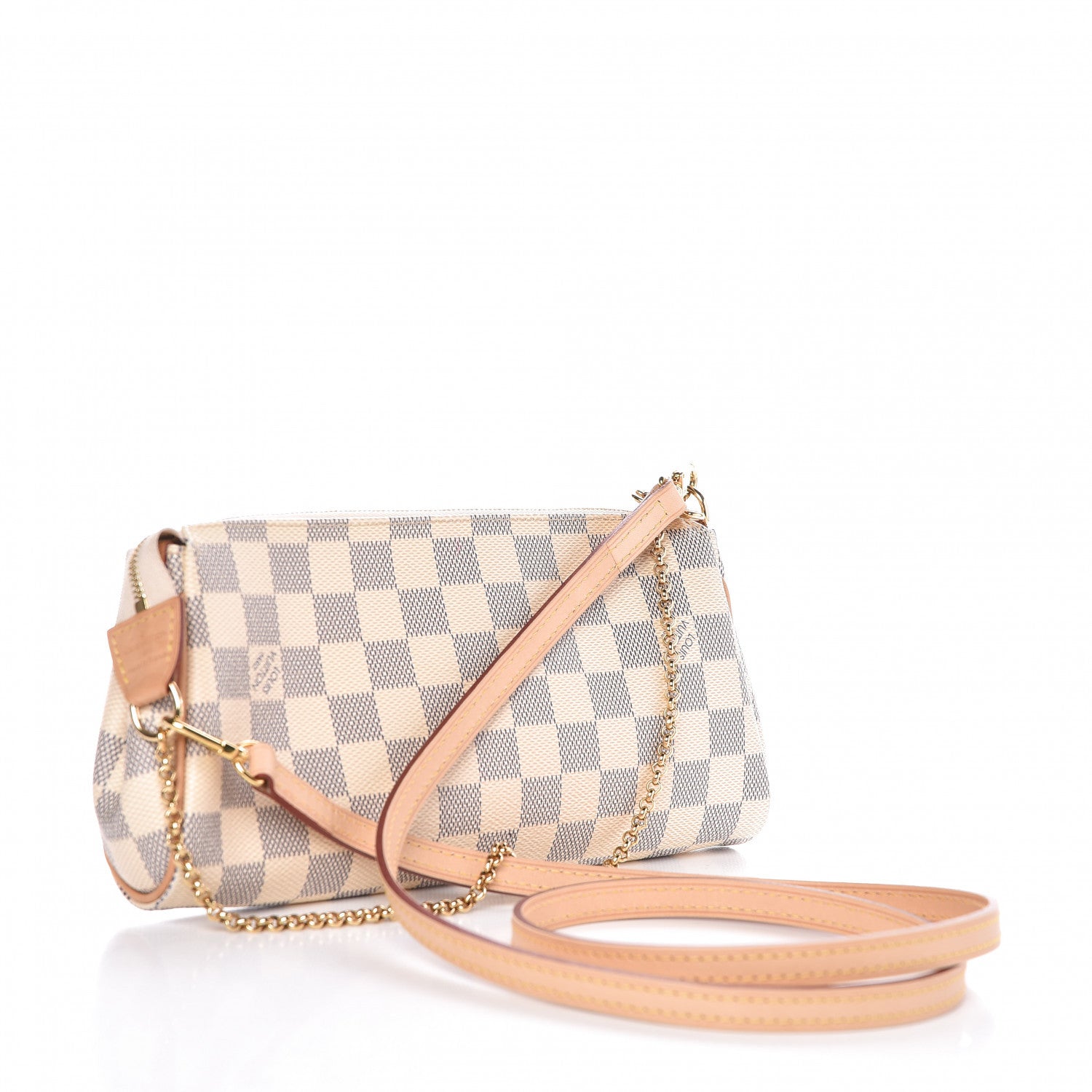 Louis Vuitton Damier Azur Eva Clutch 3 of 9