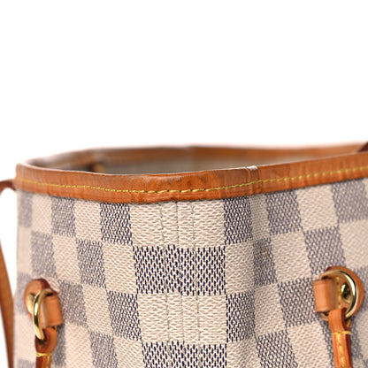 Louis Vuitton Damier Azur Neverfull MM 19 of 21