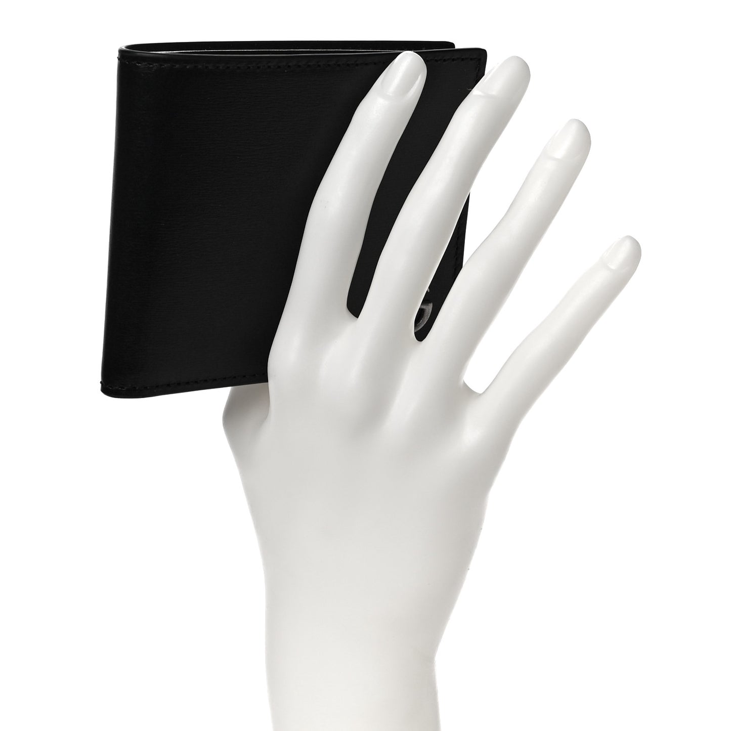 Smooth Calfskin GG Marmont Bi-Fold Wallet Black