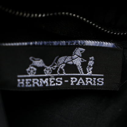 Hermes Nylon Acapulco Vassus Tote Black 6 of 14