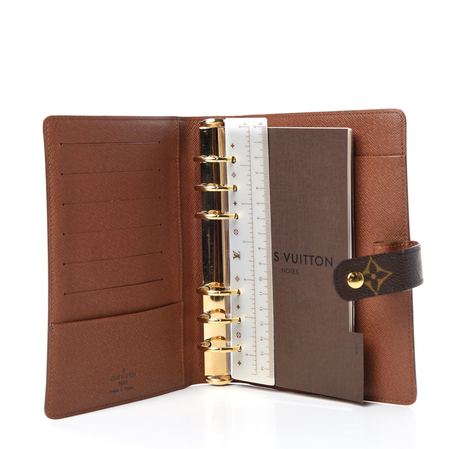 Monogram Medium Ring Agenda Cover