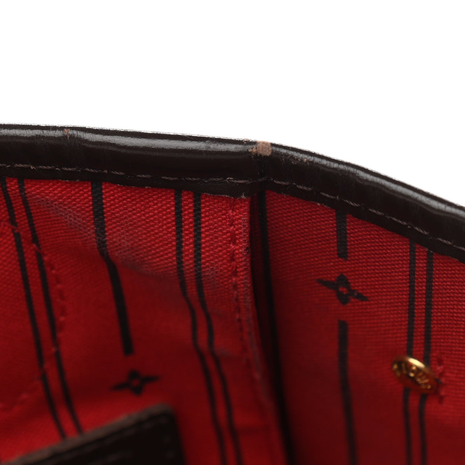 Louis Vuitton Damier Ebene Neverfull MM 24 of 26