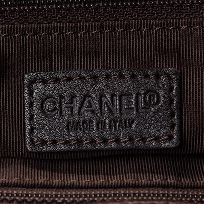 Chanel Calfskin Cerf Executive Shopper Tote Brown 4 of 11