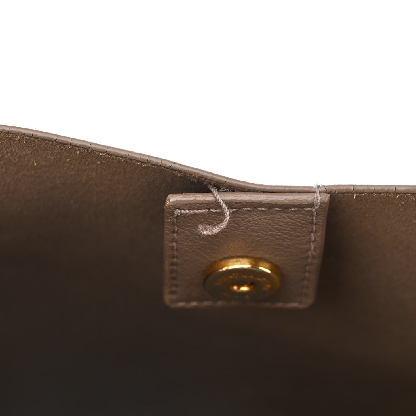 Calfskin Toy Shopping Tote Dark Beige
