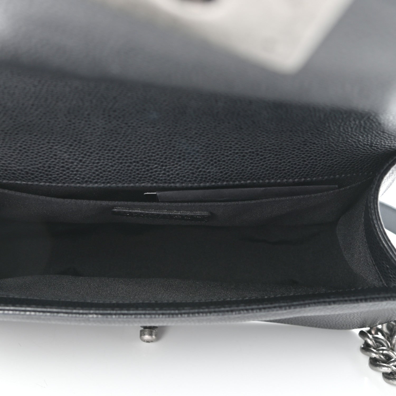 Chanel Caviar Quilted Medium Boy Flap Black 6 of 13