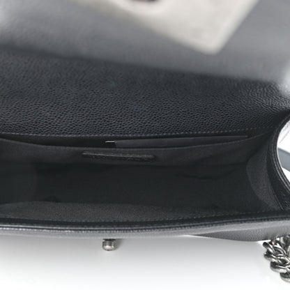 Chanel Caviar Quilted Medium Boy Flap Black 6 of 13