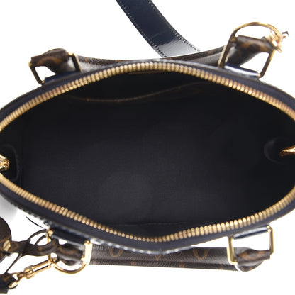 Louis Vuitton Patent Monogram Alma BB Marine 5 of 6