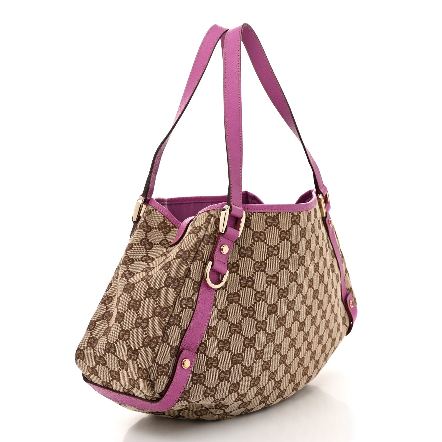 Gucci Monogram Medium Abbey Shoulder Bag Purple 3 of 11