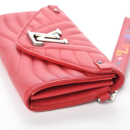 Louis Vuitton Calfskin New Wave Long Wallet Rouge 7 of 11