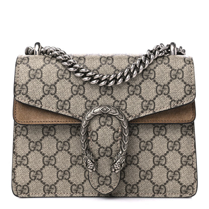 Gucci GG Supreme Monogram Mini Dionysus Shoulder Bag Taupe 1 of 9