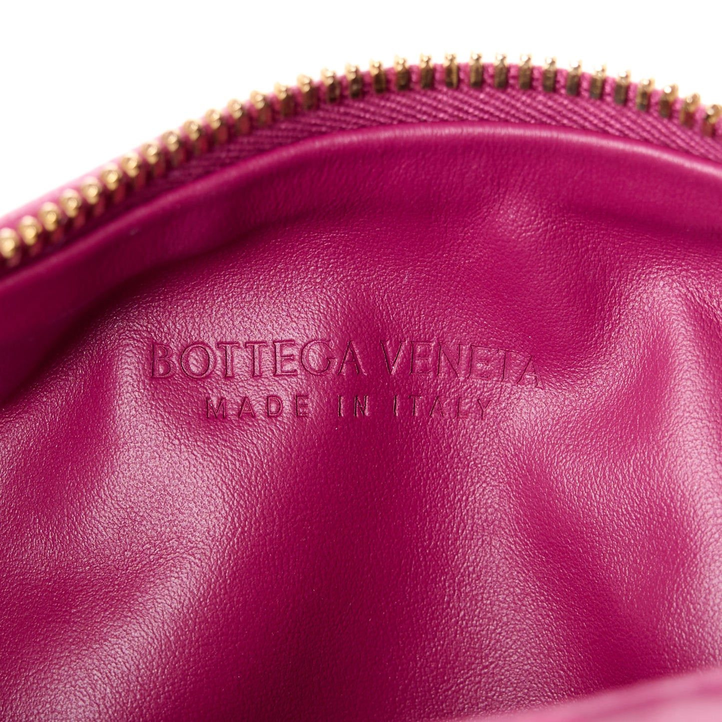Nappa Intrecciato Mini Jodie Cinnabar