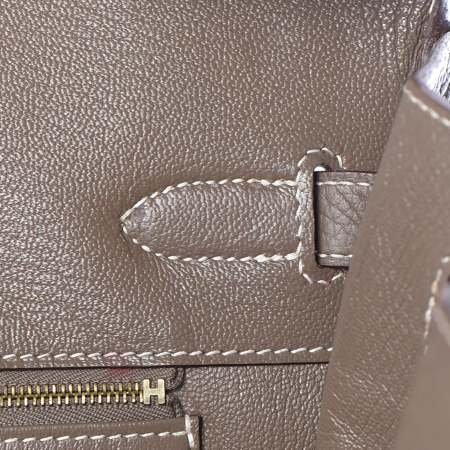 Taurillon Clemence Birkin 35 Etoupe