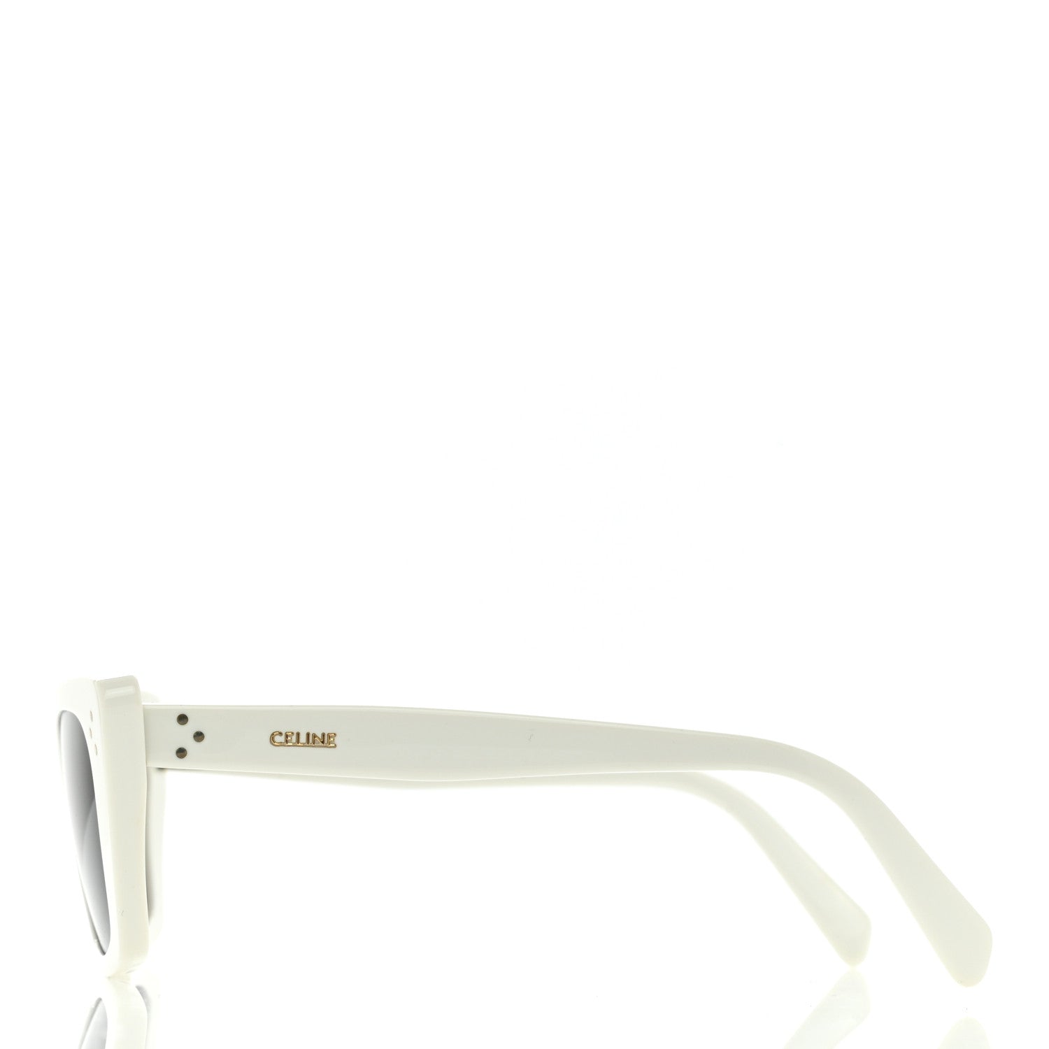 Celine Acetate Cat Eye Sunglasses CL40187I White 3 of 9