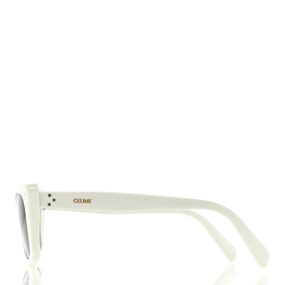Celine Acetate Cat Eye Sunglasses CL40187I White 3 of 9