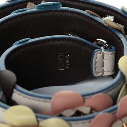 Fendi Vitello Dolce Flowerland Studded Strap You Camelia Moresco Multicolor 6 of 6