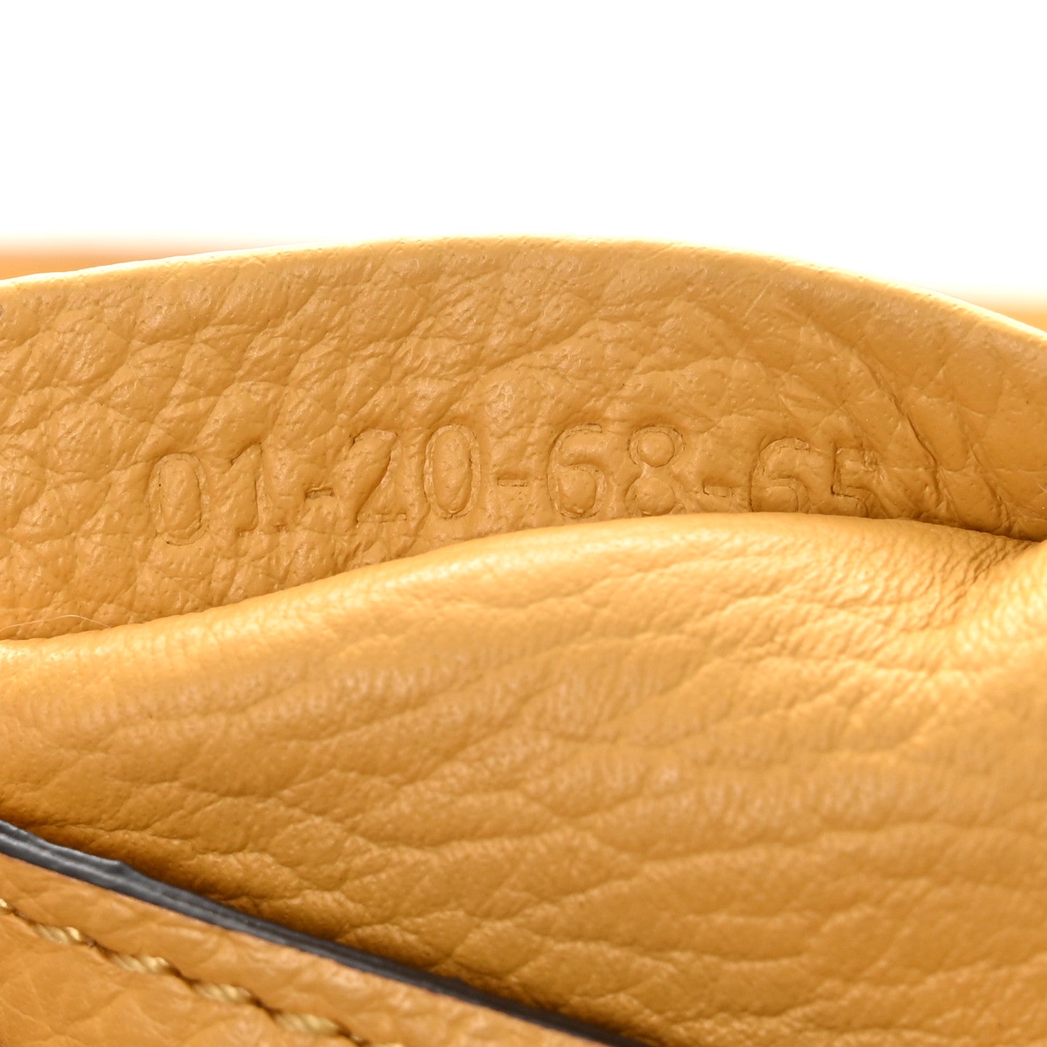 Chloe Calfskin Mini Marcie Round Crossbody Bag Honey Gold 9 of 12
