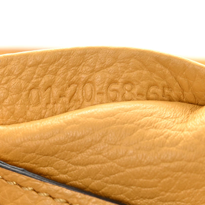 Chloe Calfskin Mini Marcie Round Crossbody Bag Honey Gold 9 of 12