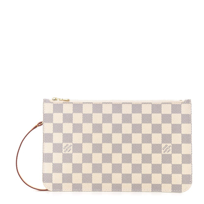Louis Vuitton Damier Azur Neverfull MM GM Pochette 1 of 4