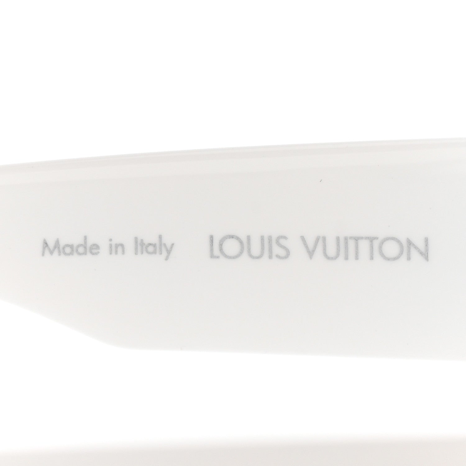 Louis Vuitton Acetate Crystal Cyclone Sport Mask Sunglasses Z1742U Ash Silver 5 of 9