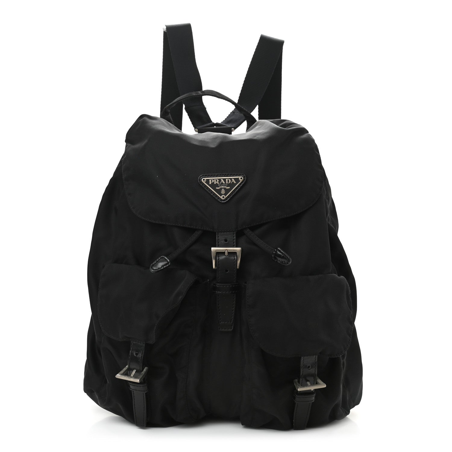 Prada Tessuto Nylon Vela Large Backpack Black 1 of 10