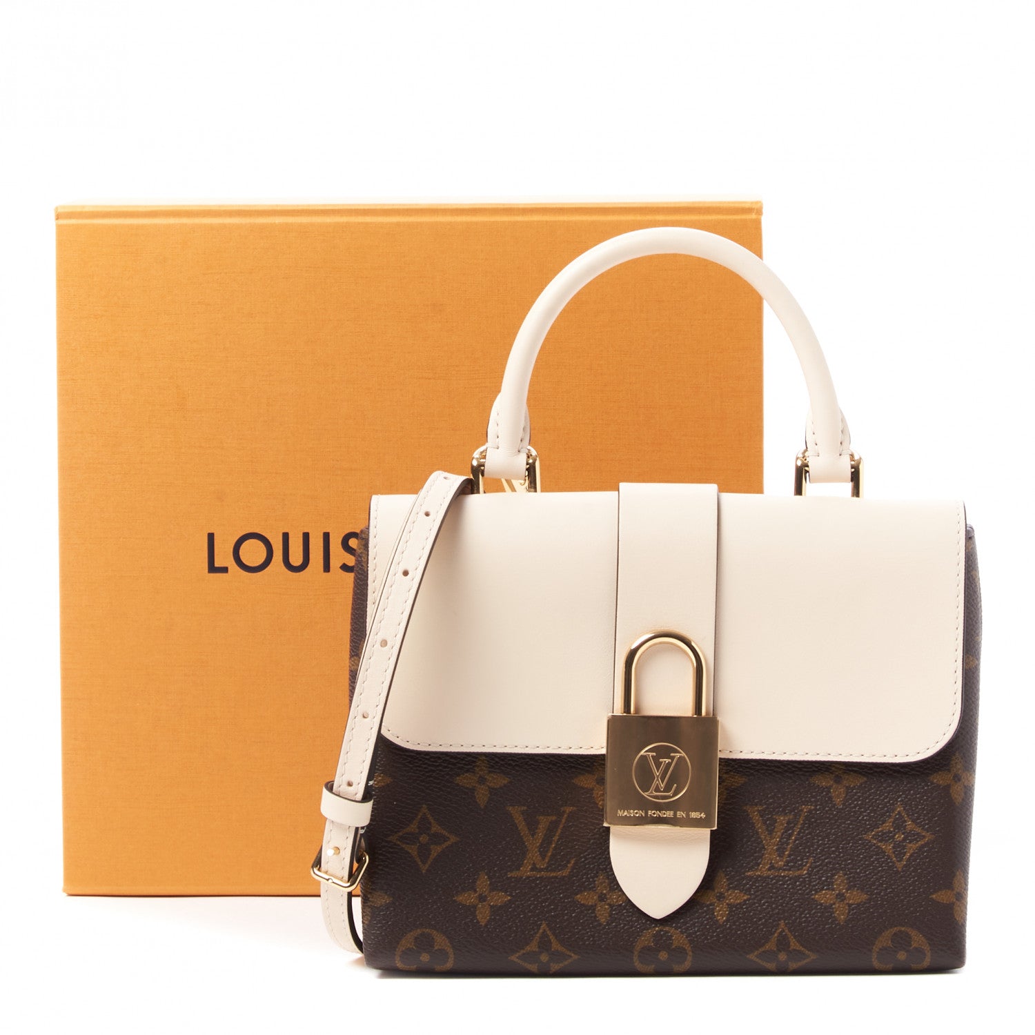 Louis Vuitton Monogram Locky BB Creme 9 of 9