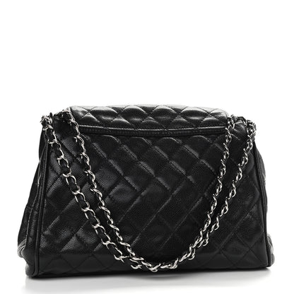 Chanel Caviar Quilted Timeless Accordion Flap Black 3 of 10