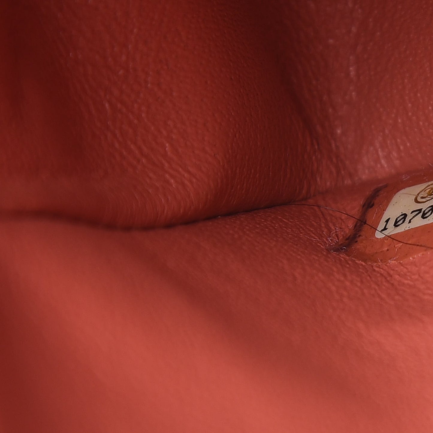 Caviar Quilted Medium Double Flap Coral