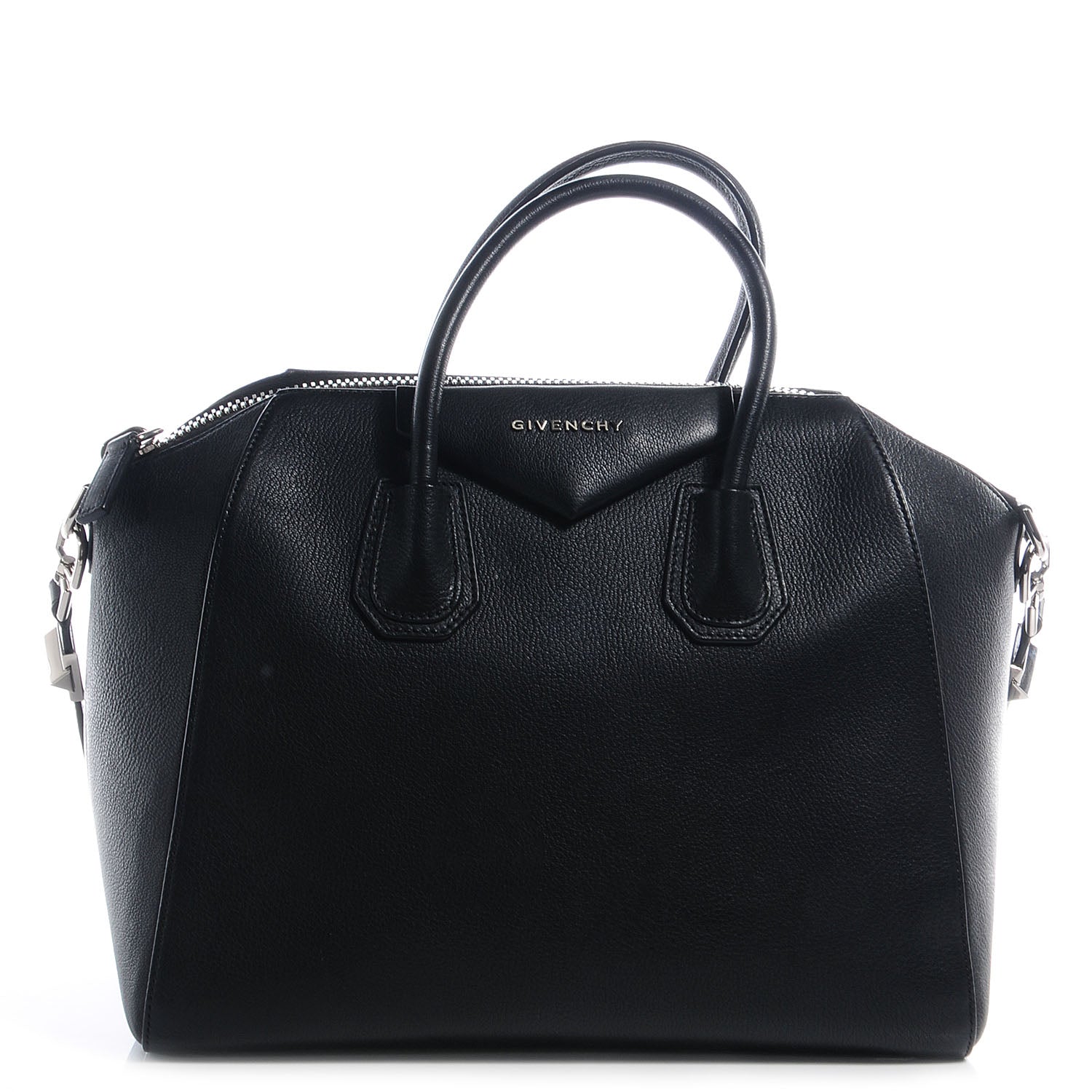 Givenchy Sugar Goatskin Medium Antigona Black 1 of 12