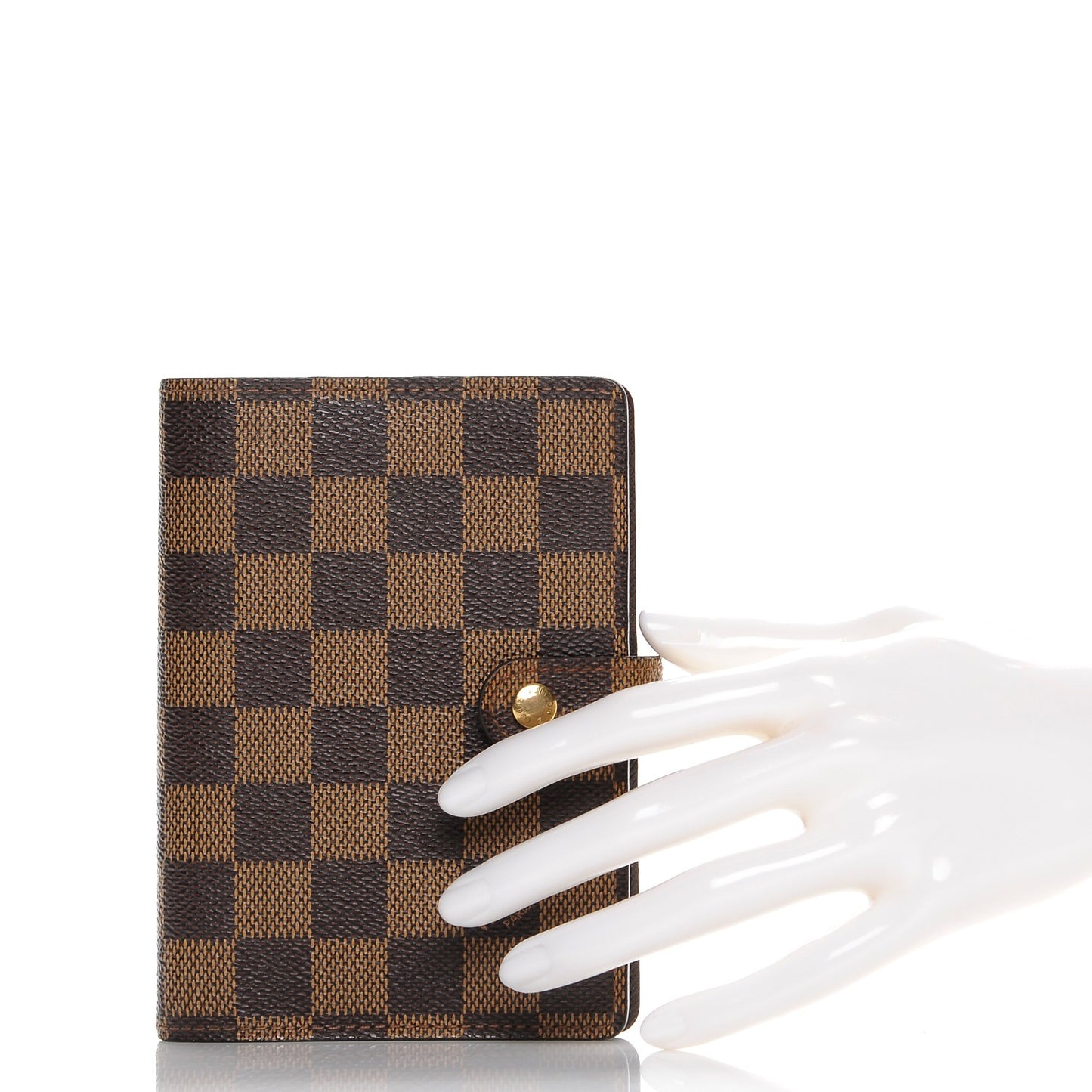 Damier Ebene Small Ring Agenda Cover