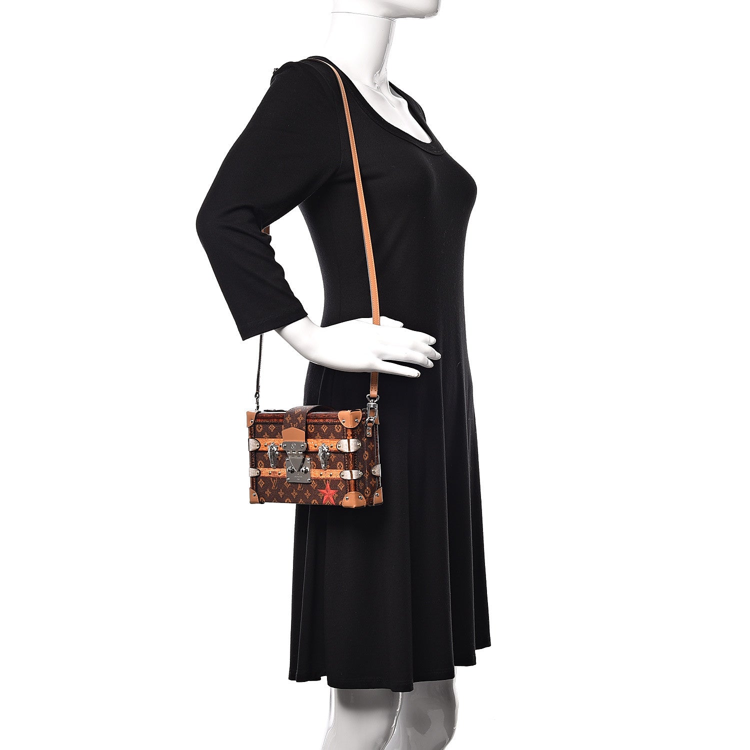 Louis Vuitton Transformed Monogram Petite Malle Time Trunk 2 of 11