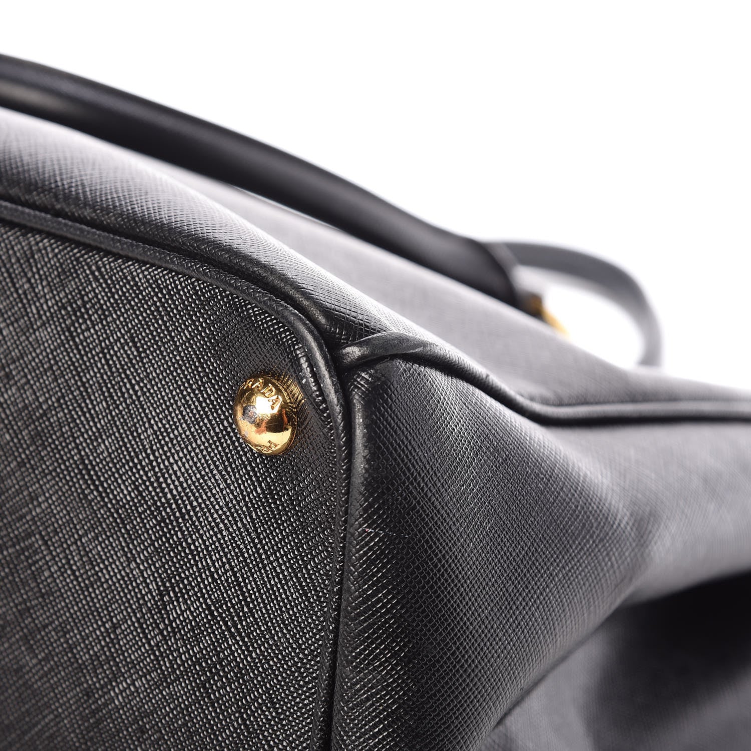 Prada Saffiano Medium Galleria Double Zip Tote Black 12 of 12