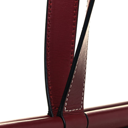 Loewe Soft Grained Calfskin Medium Cushion Tote Merlot 13 of 13