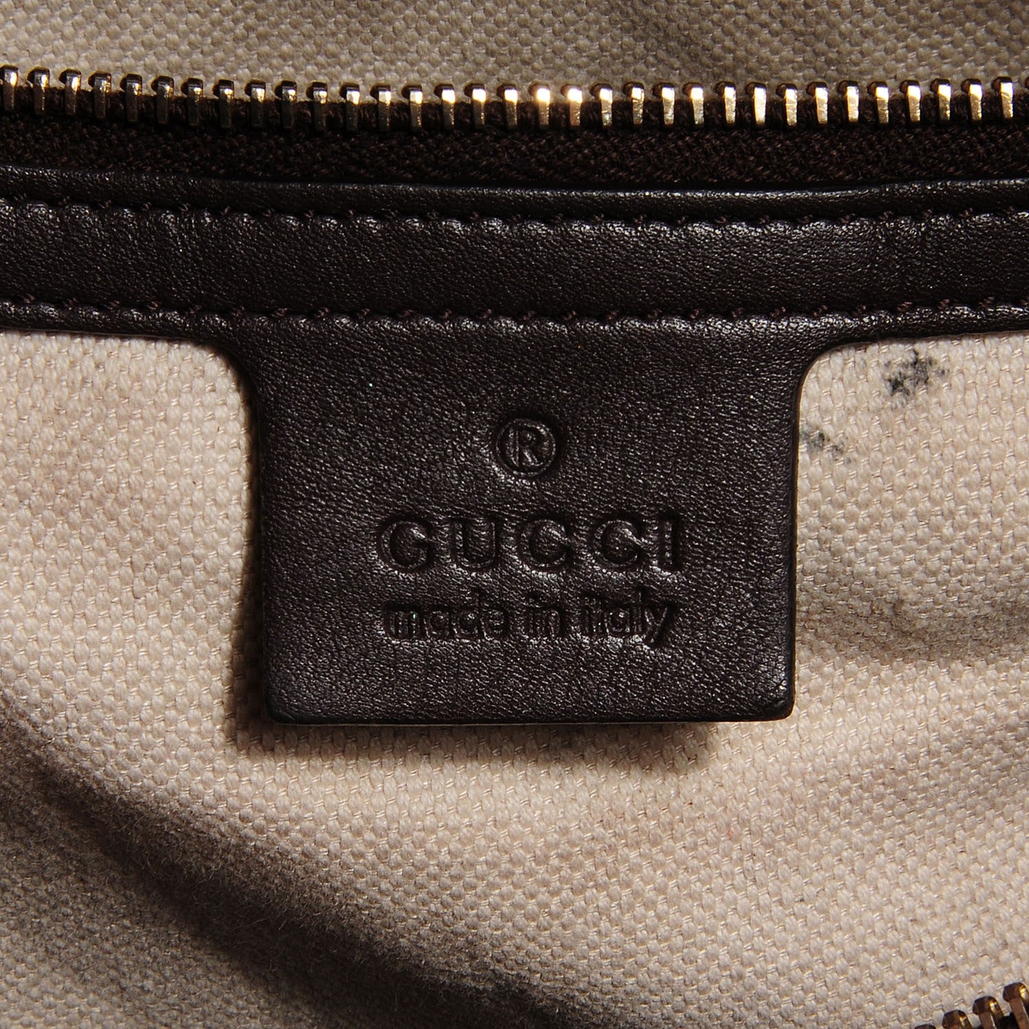 Gucci GG Supreme Monogram Medium Nice Boston Dark Brown 8 of 9