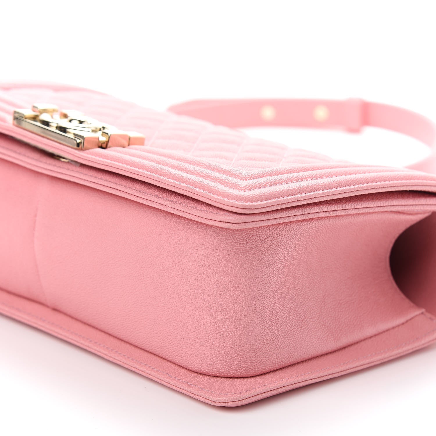 Chanel Caviar Quilted Medium Boy Flap Pink 8 of 9