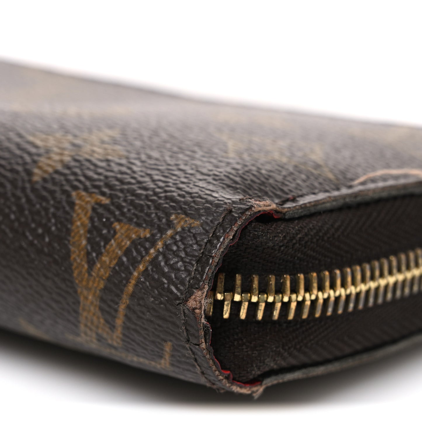 Monogram Zippy Wallet Coquelicot