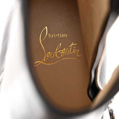 Christian Louboutin Calfskin CL Zip 70 Ankle Bootie 38 Black 6 of 7