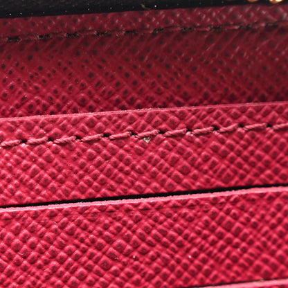 Louis Vuitton Monogram Clemence Wallet Fuchsia 8 of 10