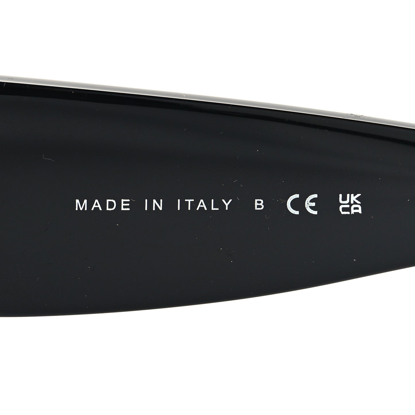 Acetate Rectangle Sunglasses 5435-A Black