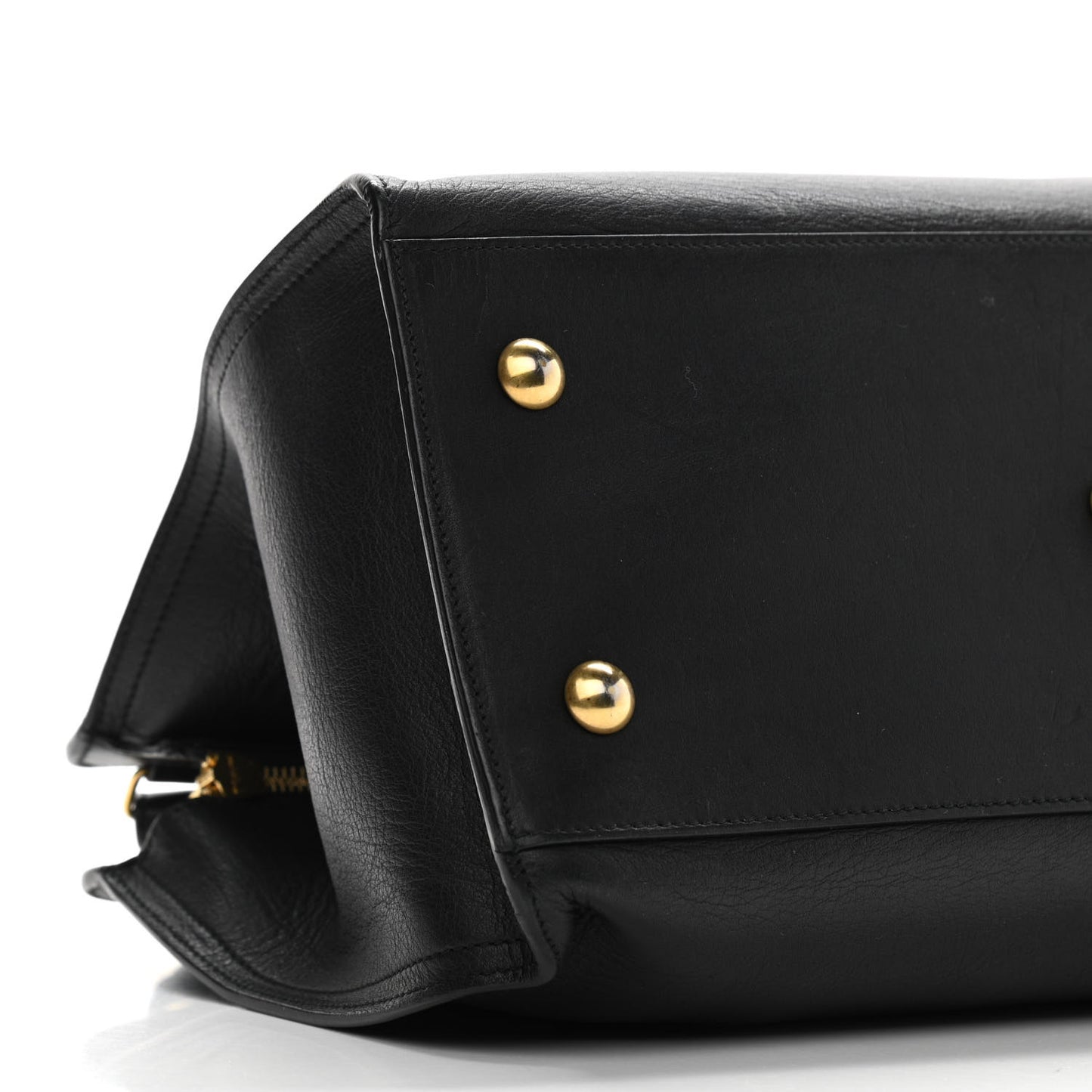 Calfskin Small Classic Y Cabas Black