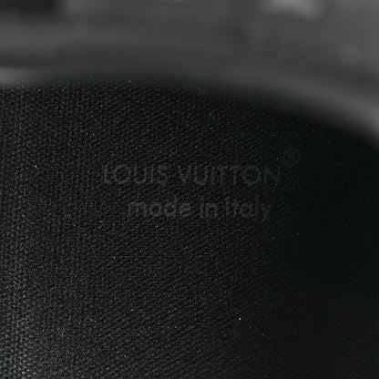 Louis Vuitton Suede Mens LV Trainer Sneakers 9 Black 8 of 10