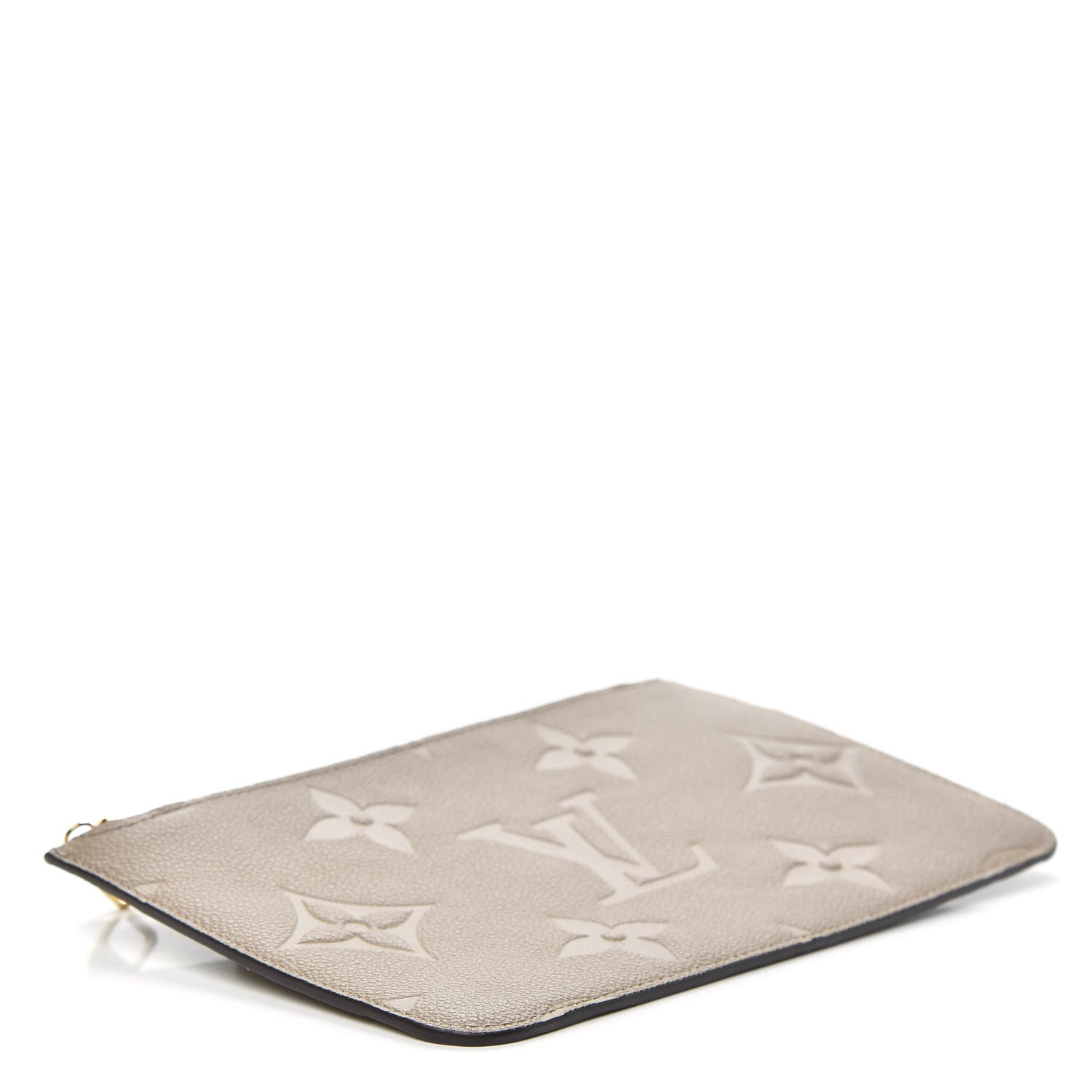 Louis Vuitton Empreinte Monogram Giant Neverfull MM Pochette Tourterelle 4 of 6