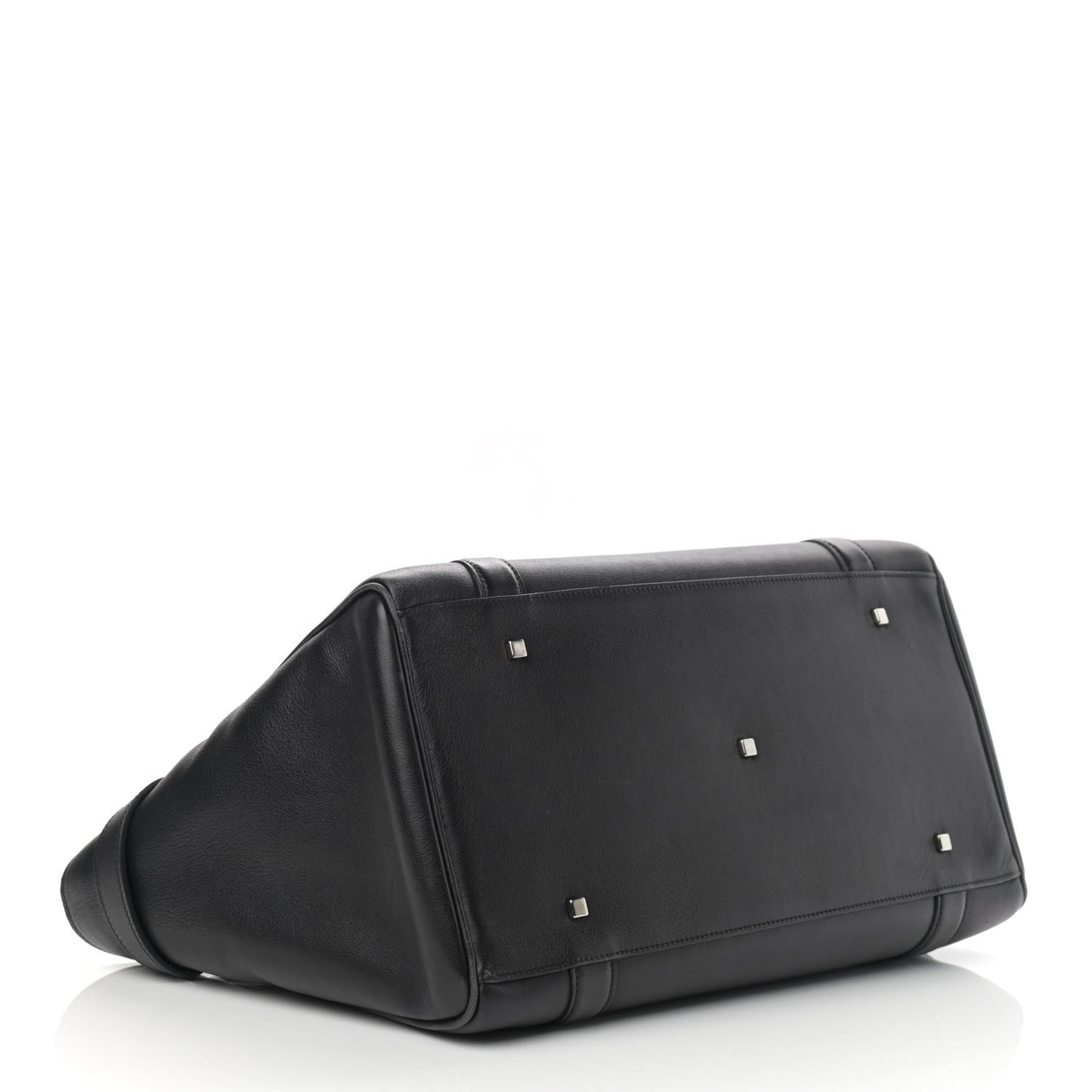 Calfskin Ballerine Tote Black
