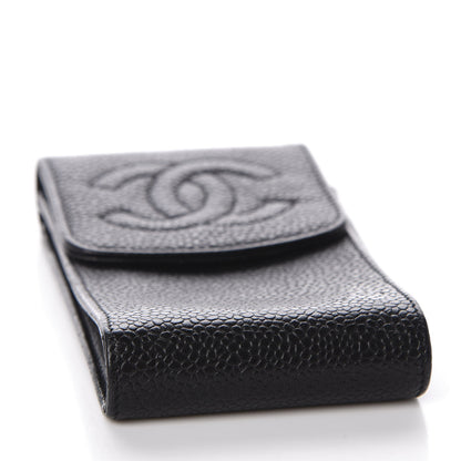 Chanel Caviar Timeless CC Key Holder Bag Charm Black 3 of 11