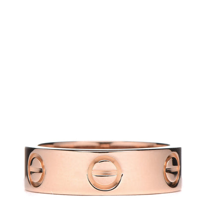 Cartier 18K Pink Gold 5.5mm LOVE Ring 50 5.25 3 of 4