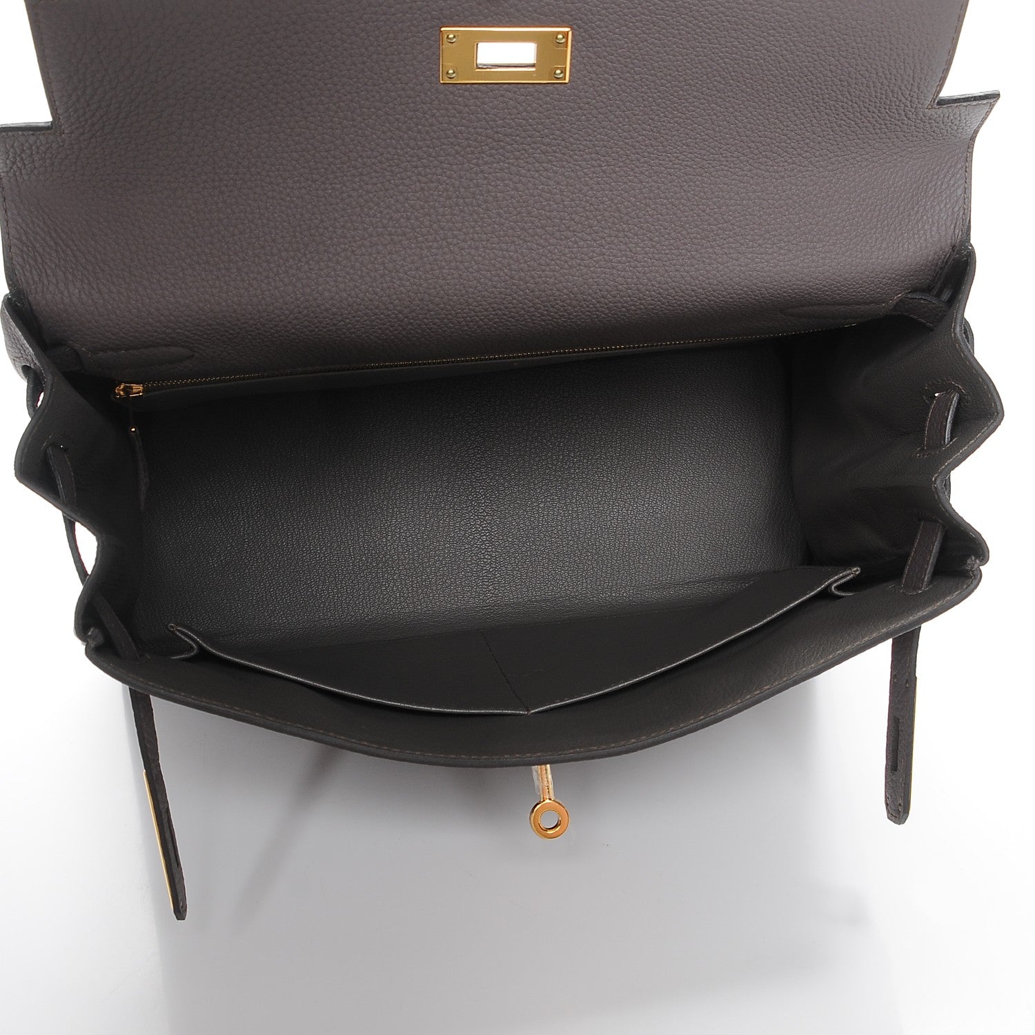 Hermes Togo Kelly Retourne 32 Etain 8 of 30