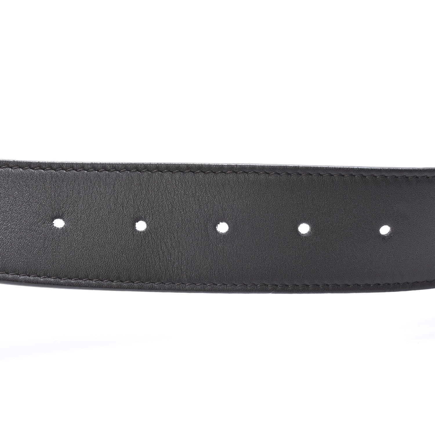 Gucci Moon Calfskin Nickel Double G 40mm Belt 95 38 Dark Cocoa 4 of 7