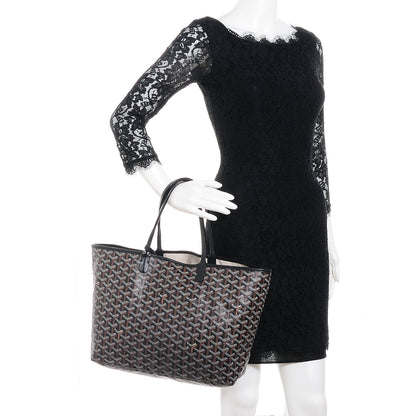 Goyard Goyardine Saint Louis PM Black 2 of 7